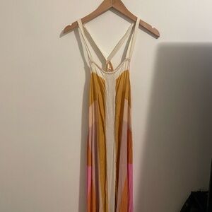 O Neil Color Block Sleeveless Beach Cover Dress